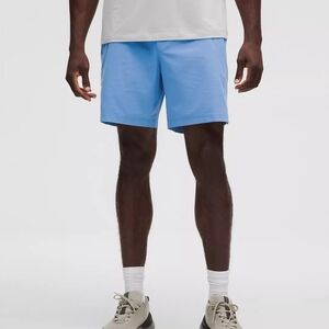 Lululemon Zeroed In Linerless Short 5" Pool Party Blue *Flaw